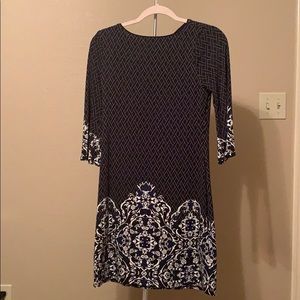 WHBM dress with chain detain